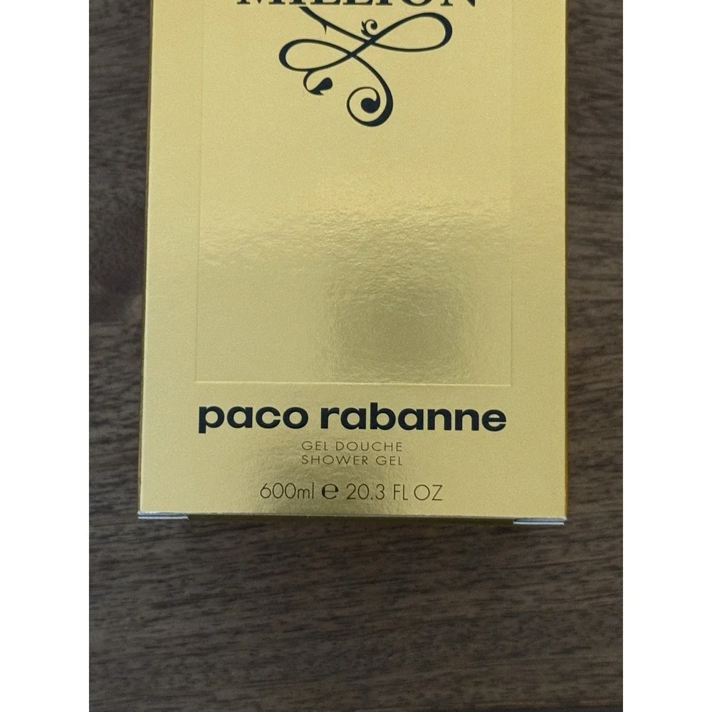 Paco Rabanne 1‎ Million Shower Gel 600 ml / 20.3 oz Jumbo Size New In Box